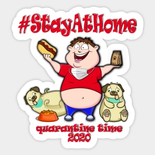 #StayAtHome Sticker